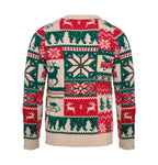 SHIMIS XL – Christmas knitted sweater L-XL – item picture side