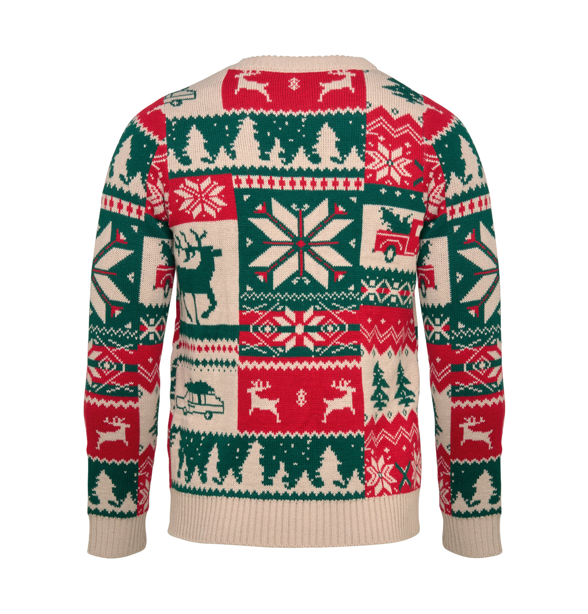 SHIMIS XL – Christmas knitted sweater L-XL – item picture side