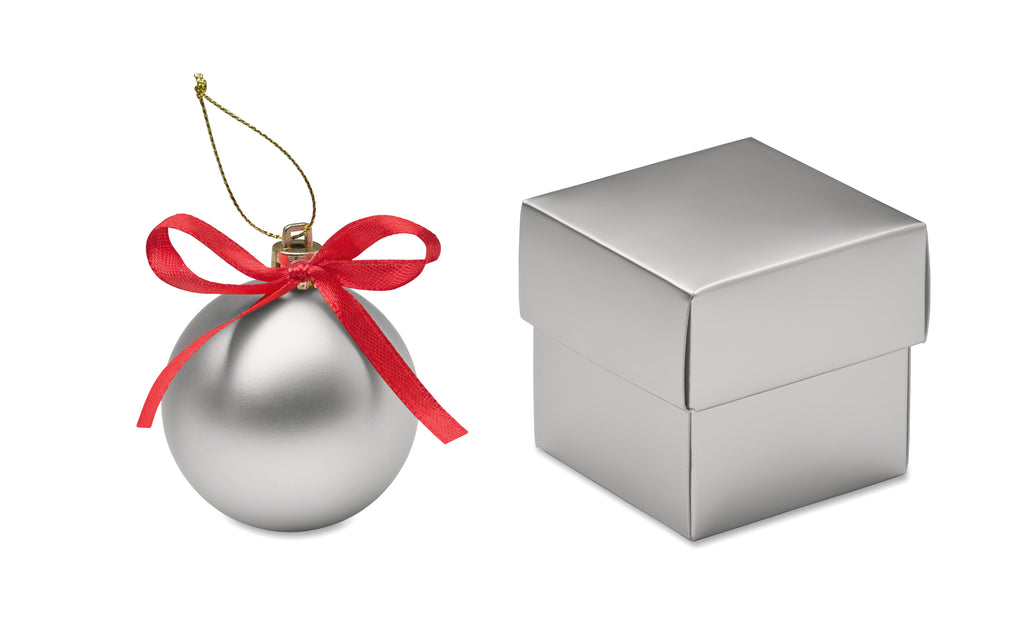 BELLES – Christmas bauble gift box – Silver