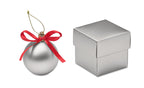 BELLES – Christmas bauble gift box – Silver
