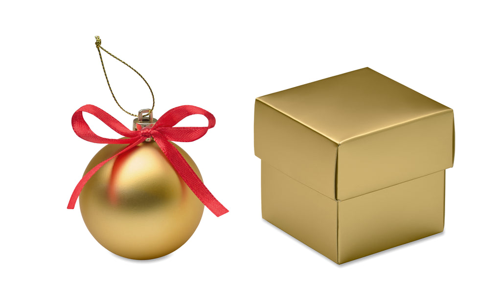 BELLES – Christmas bauble gift box – Gold