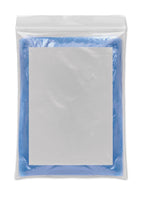 SPRINKLE – Foldable raincoat in polybag – Blue