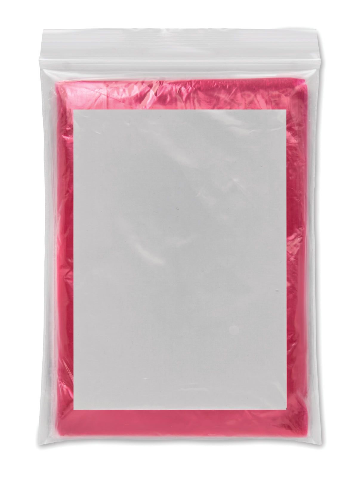 SPRINKLE – Foldable raincoat in polybag – Red