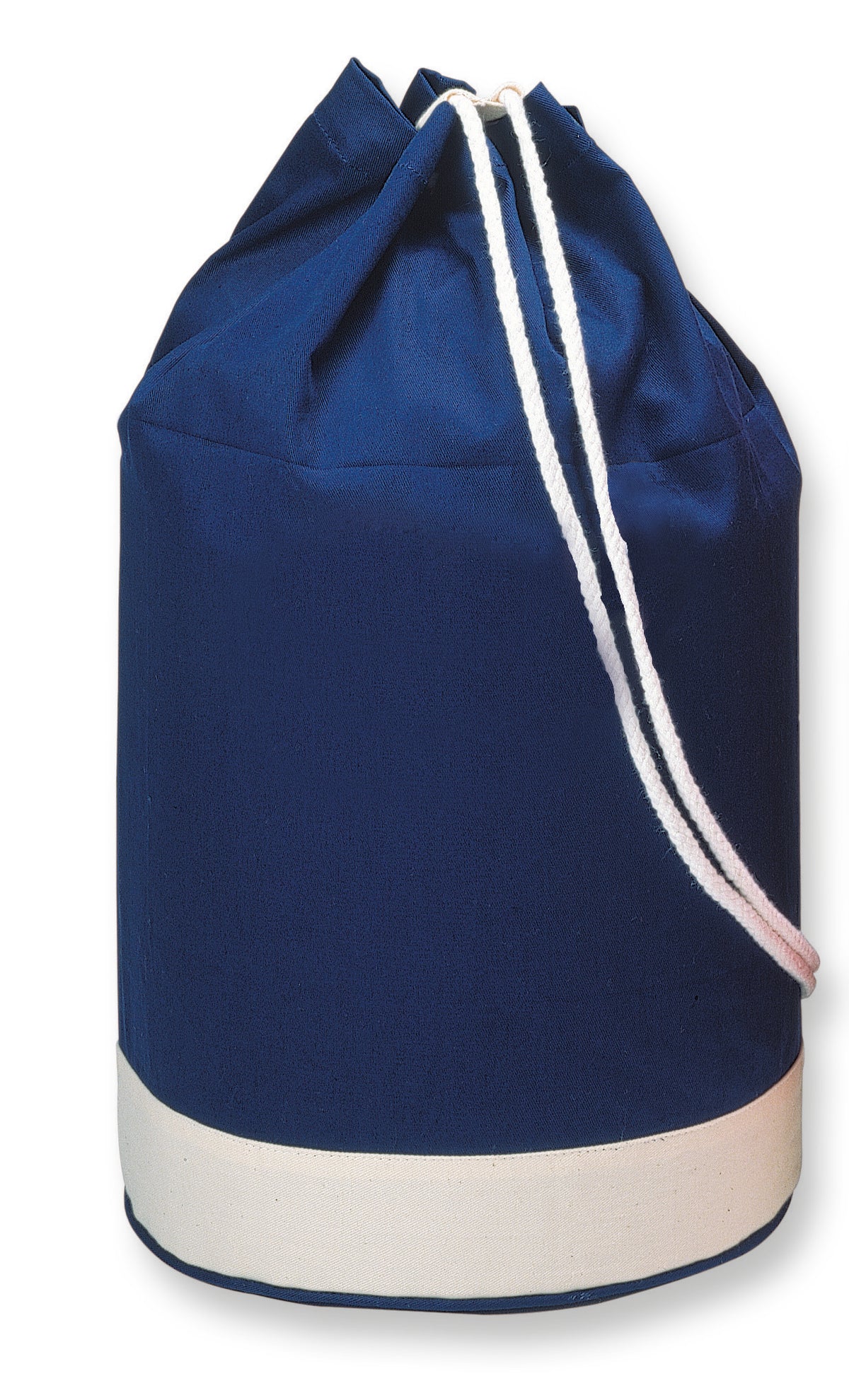 YATCH – Cotton duffle bag bicolour – Blue