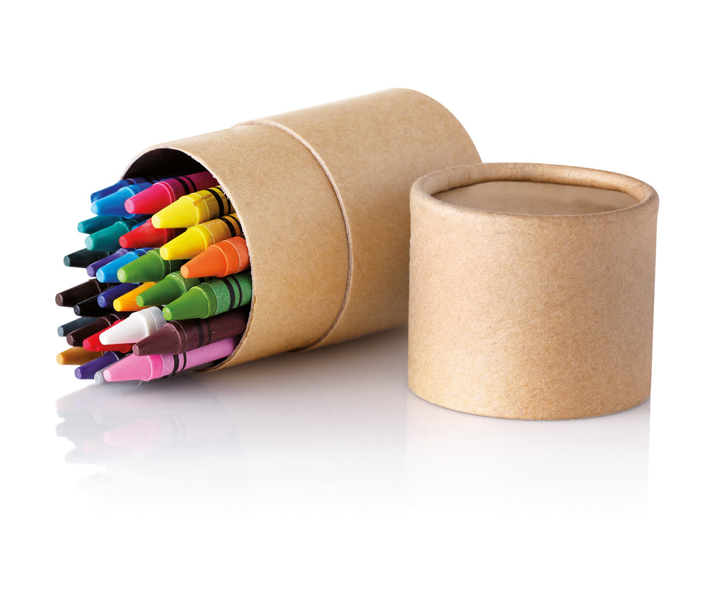 STRIPER – 30 wax crayons – item picture side