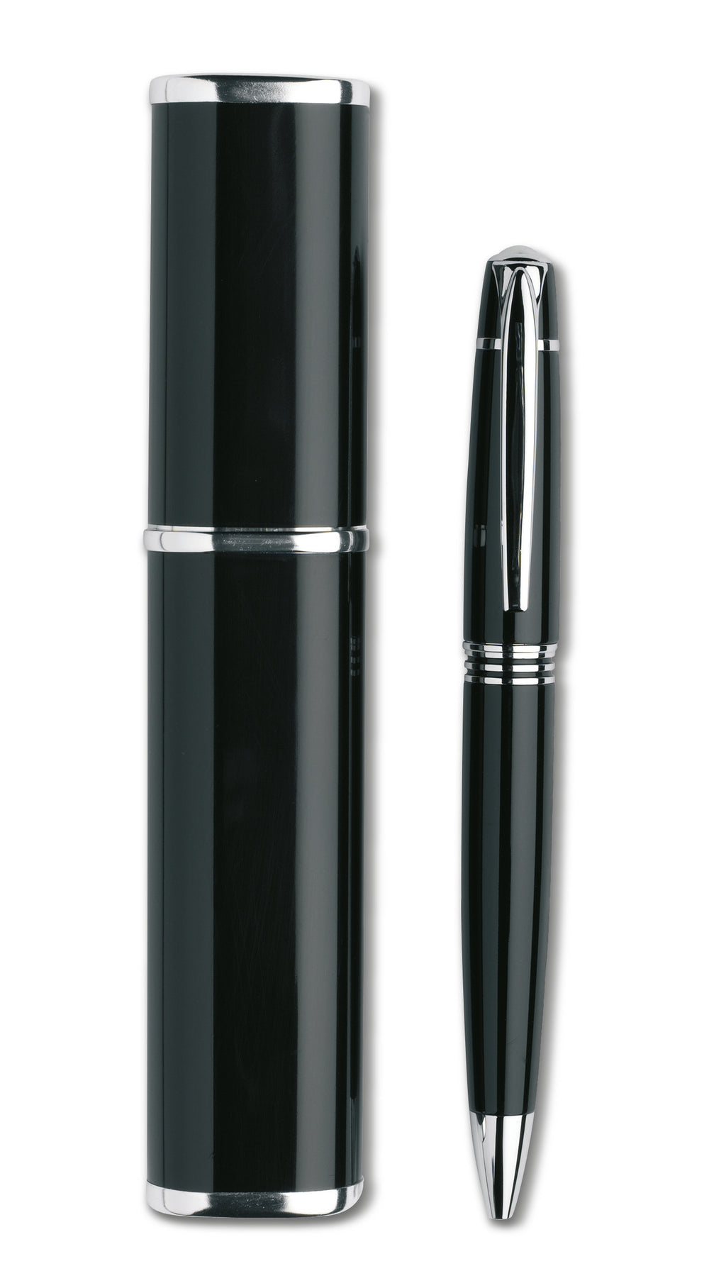 OREGON – Metal twist ball pen – Black