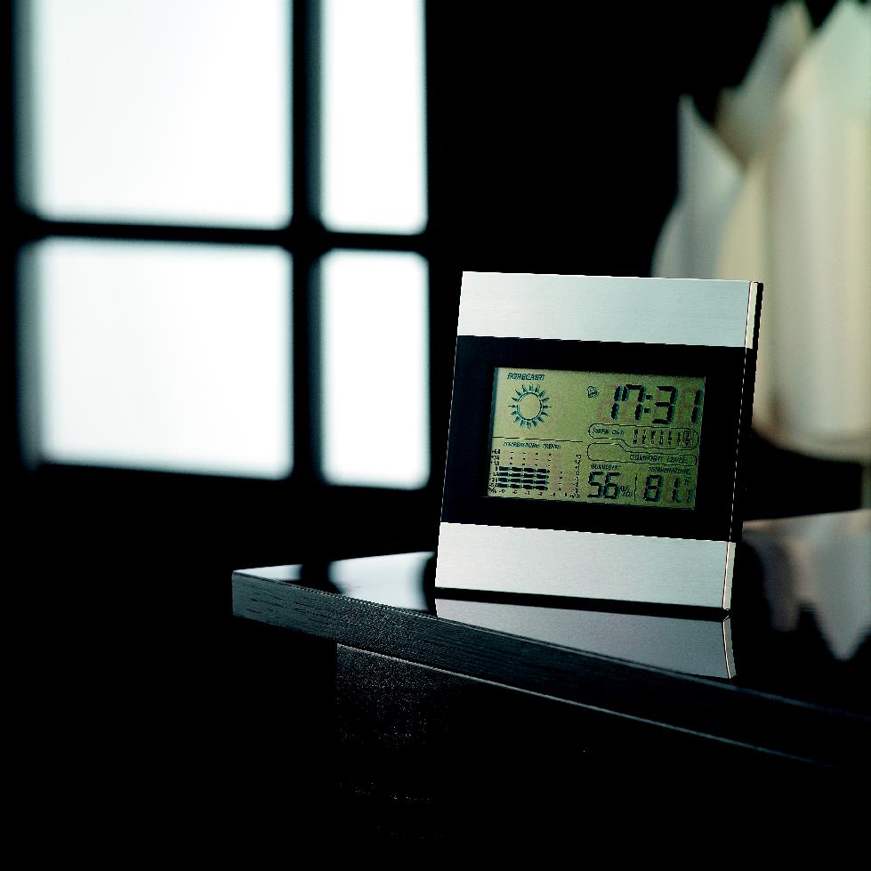 RIPPER – Weather station and clock – item ambiant picture