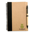 SONORA PLUS – B6 recycled notebook with pen – item picture printed