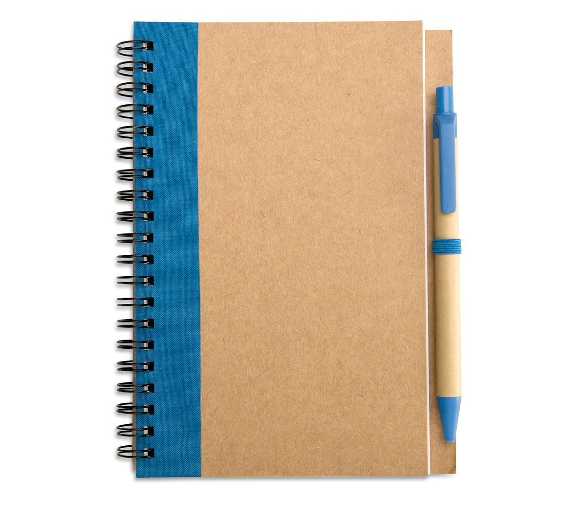 SONORA PLUS – B6 recycled notebook with pen – Blue