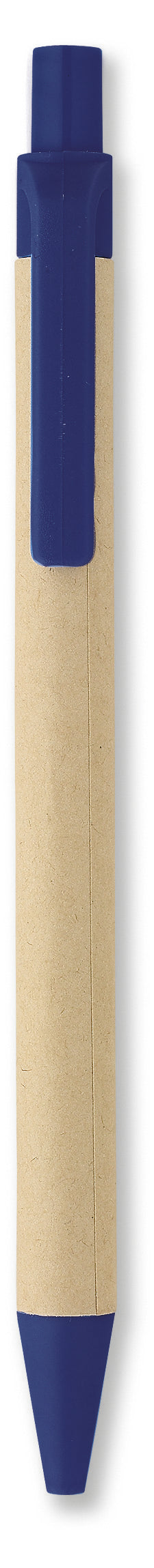CARTOON – Paper/corn PLA ball pen – Blue