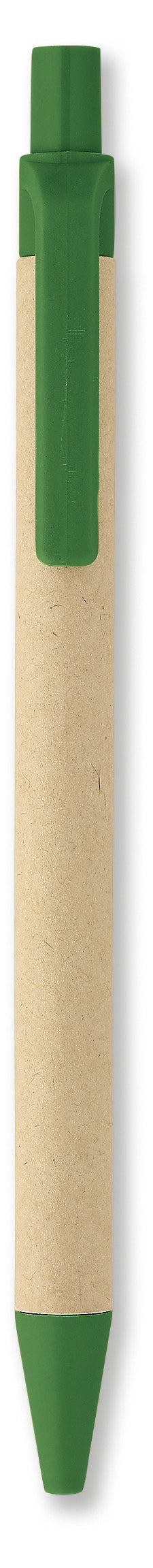 CARTOON – Paper/corn PLA ball pen – Lime