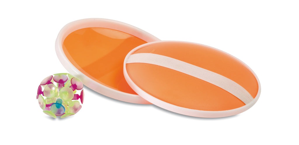 CATCH&PLAY – Suction ball catch set – Orange