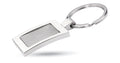 HARROBS – Metal key ring – Shiny Silver