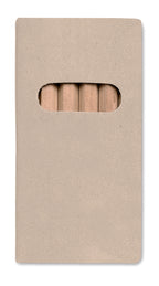ABIGAIL – 6 coloured pencils in box – item picture back