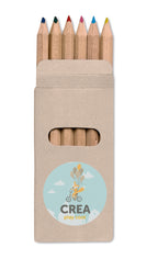 ABIGAIL – 6 coloured pencils in box – item picture printed