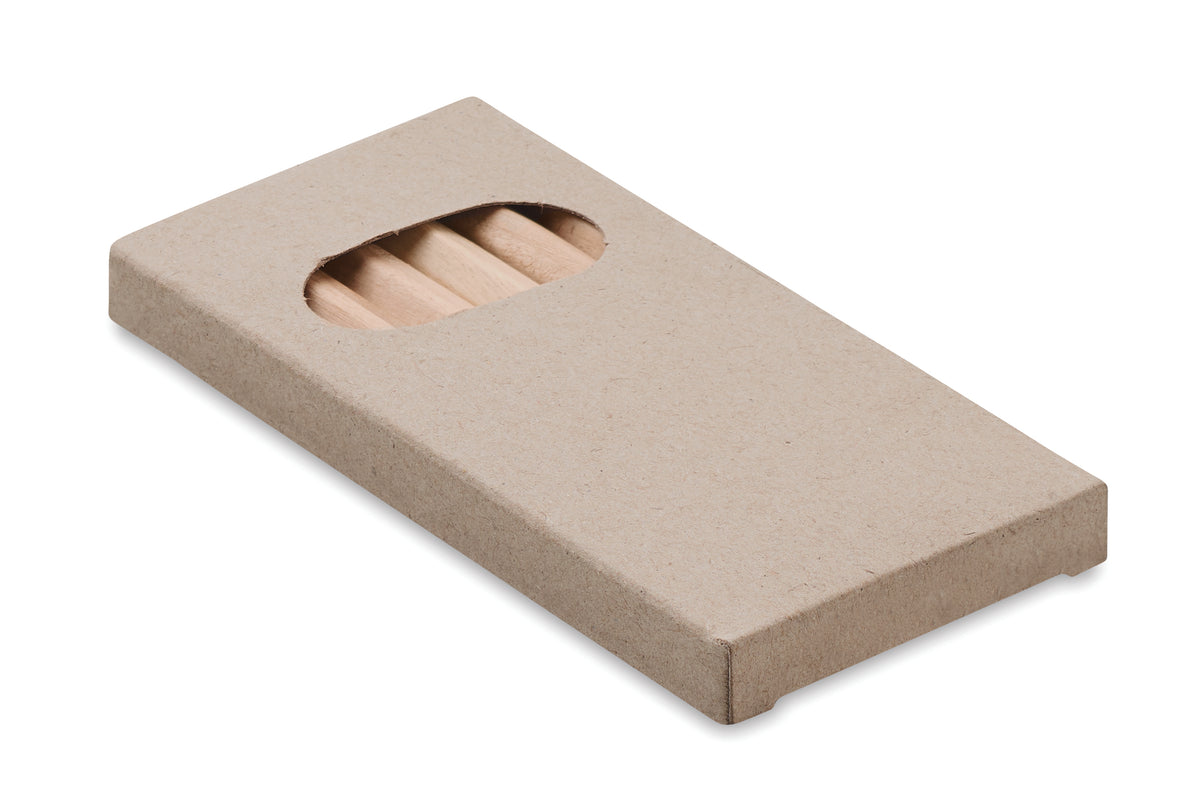 ABIGAIL – 6 coloured pencils in box – item picture top