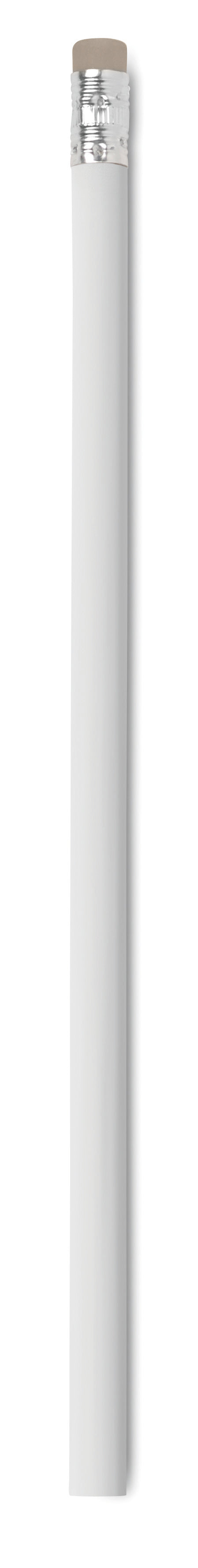STOMP – Pencil with eraser – White