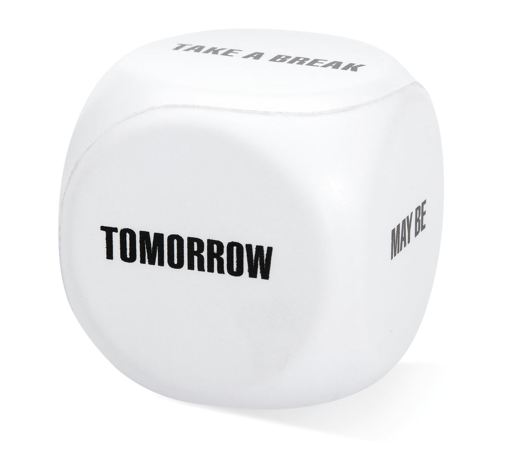 RELICUP – Anti-stress decision dice – White