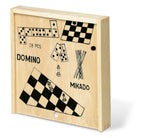 TRIKES – 4 games in wooden box – item picture back