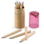 LAMBUT – 12 coloured pencils – Transparent Red