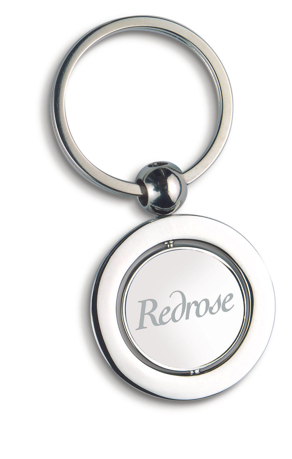 GLOBY – Globe metal key ring – item picture printed