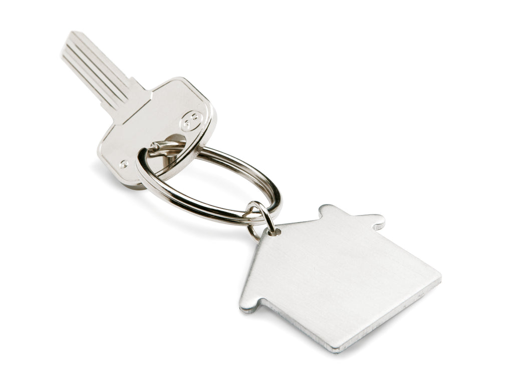 HEIM – Metal key holder house – Matt Silver