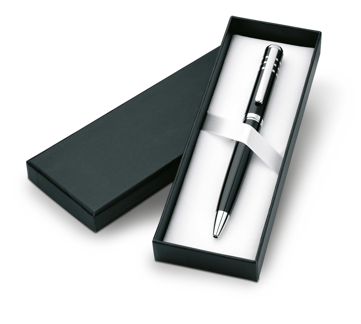 OLYMPIA – Ball pen in gift box – Black
