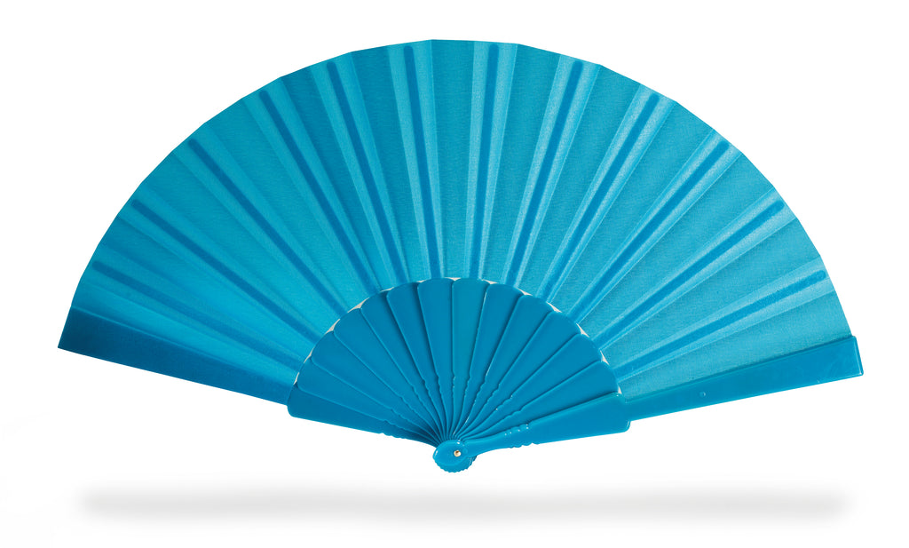 FANNY – Manual hand fan – Blue