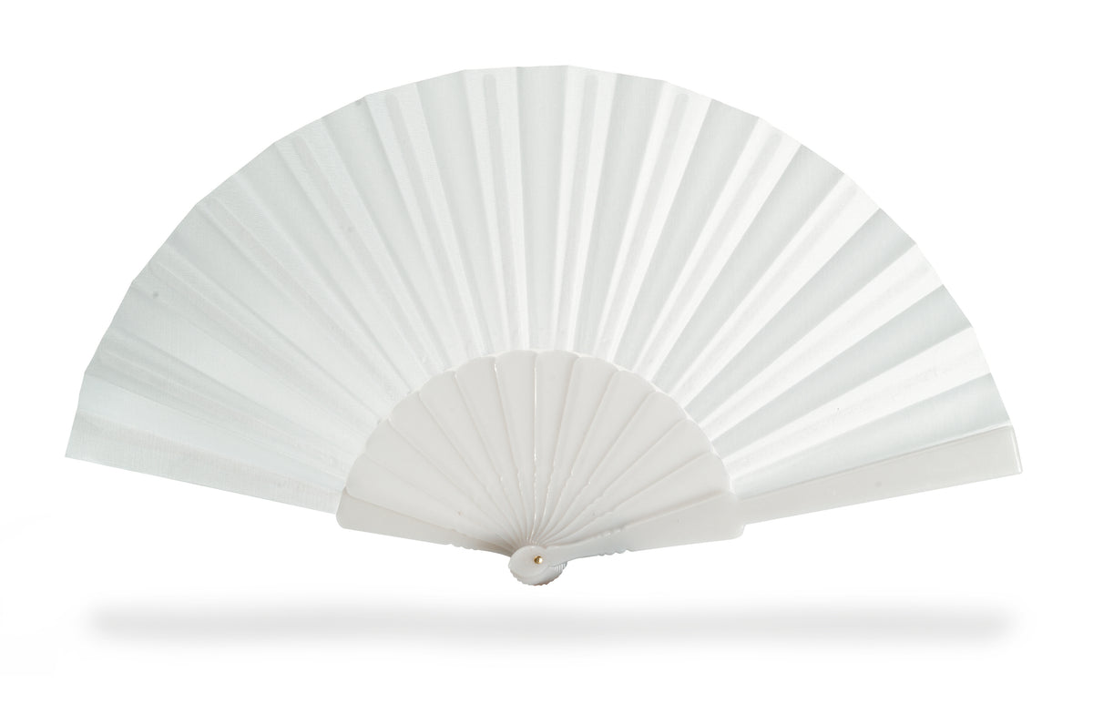 FANNY – Manual hand fan – White
