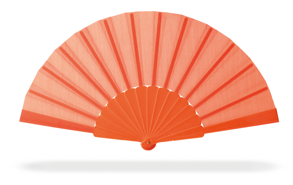 FANNY – Manual hand fan – Orange