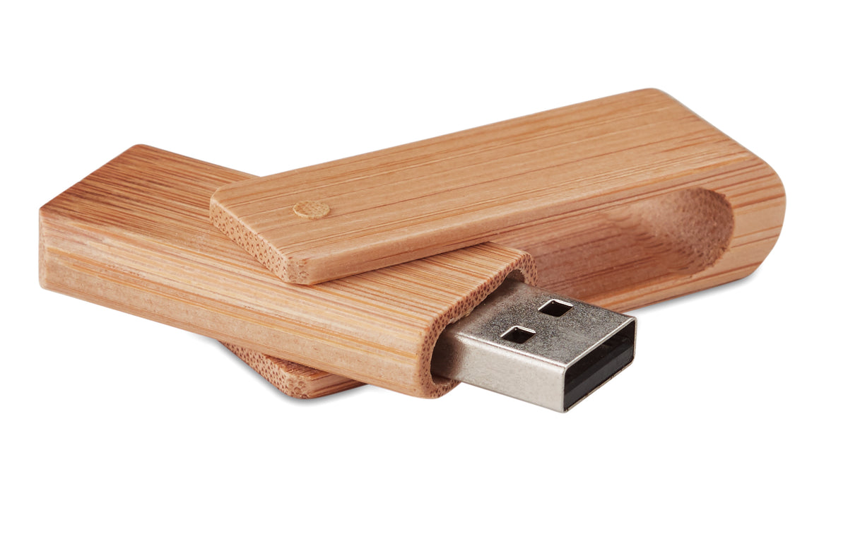 Bamboo USB – item picture open