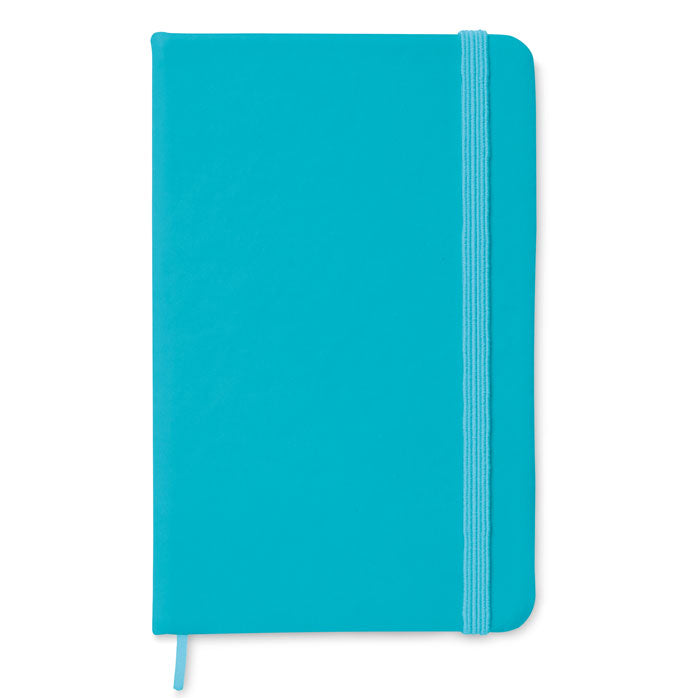 NOTELUX – A6 notebook 96 lined sheets – Turquoise