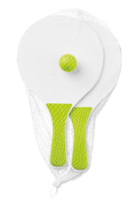 MINI MATCH – Small Beach tennis set – Lime