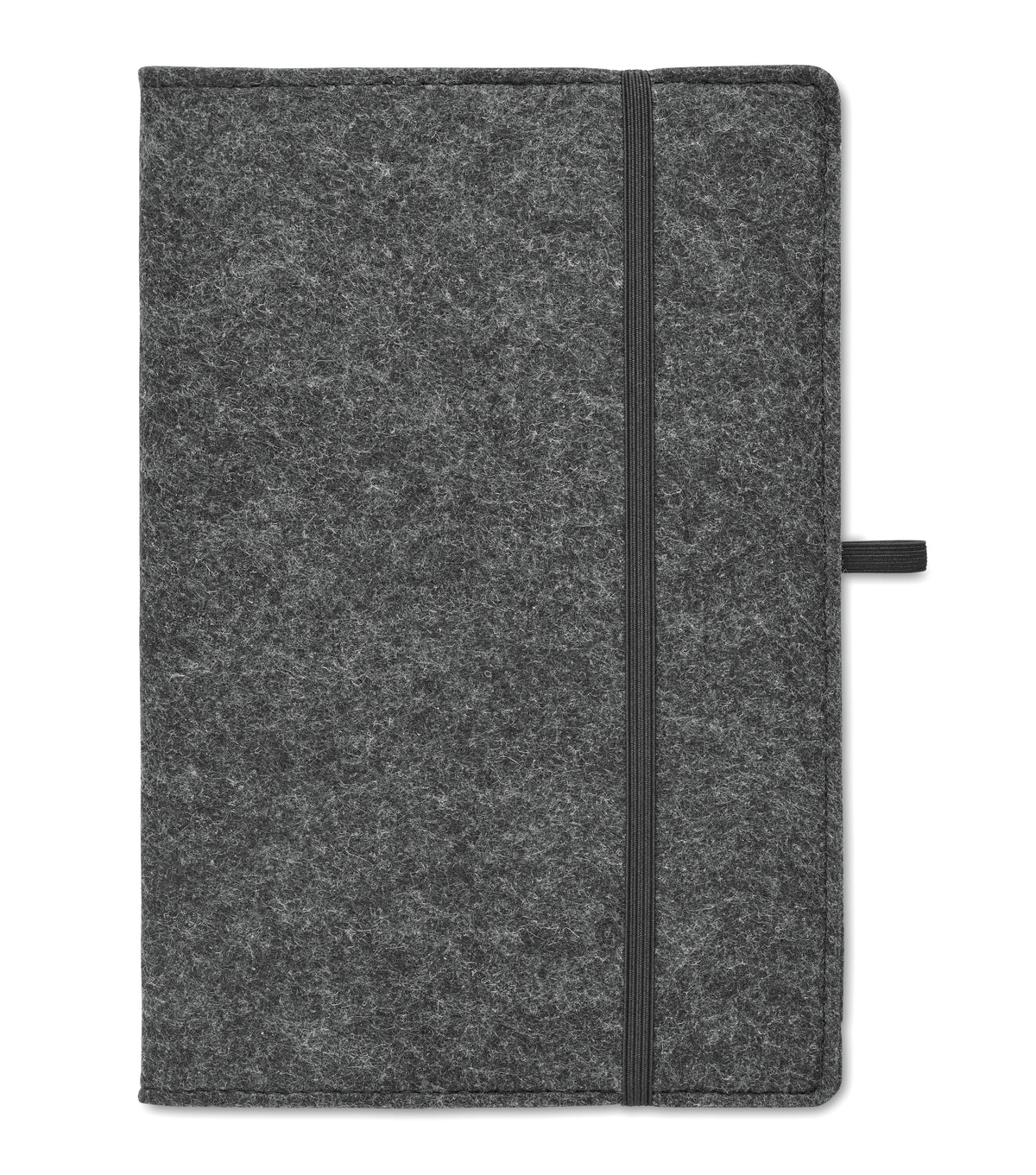 FELTBOOK – A5 notebook RPET felt – item picture side