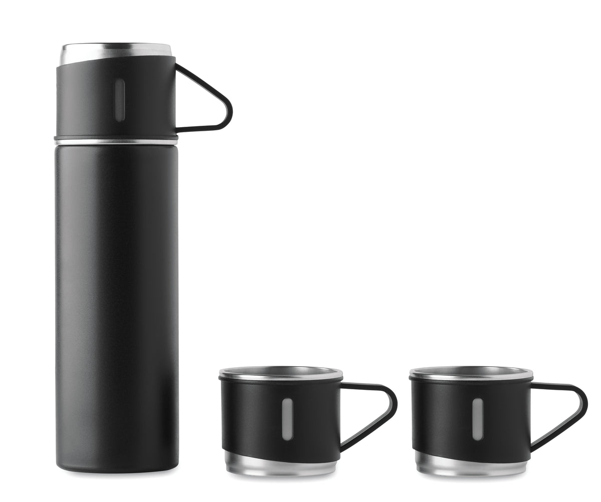 SHARM – Double wall bottle and cup set – item picture side