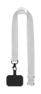 AMESTE – Phone holder lanyard – White
