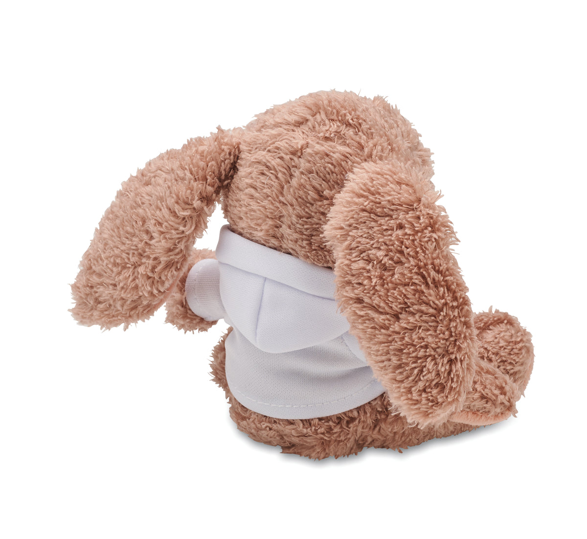 BUNNY – Bunny plush wearing a hoodie – item picture open