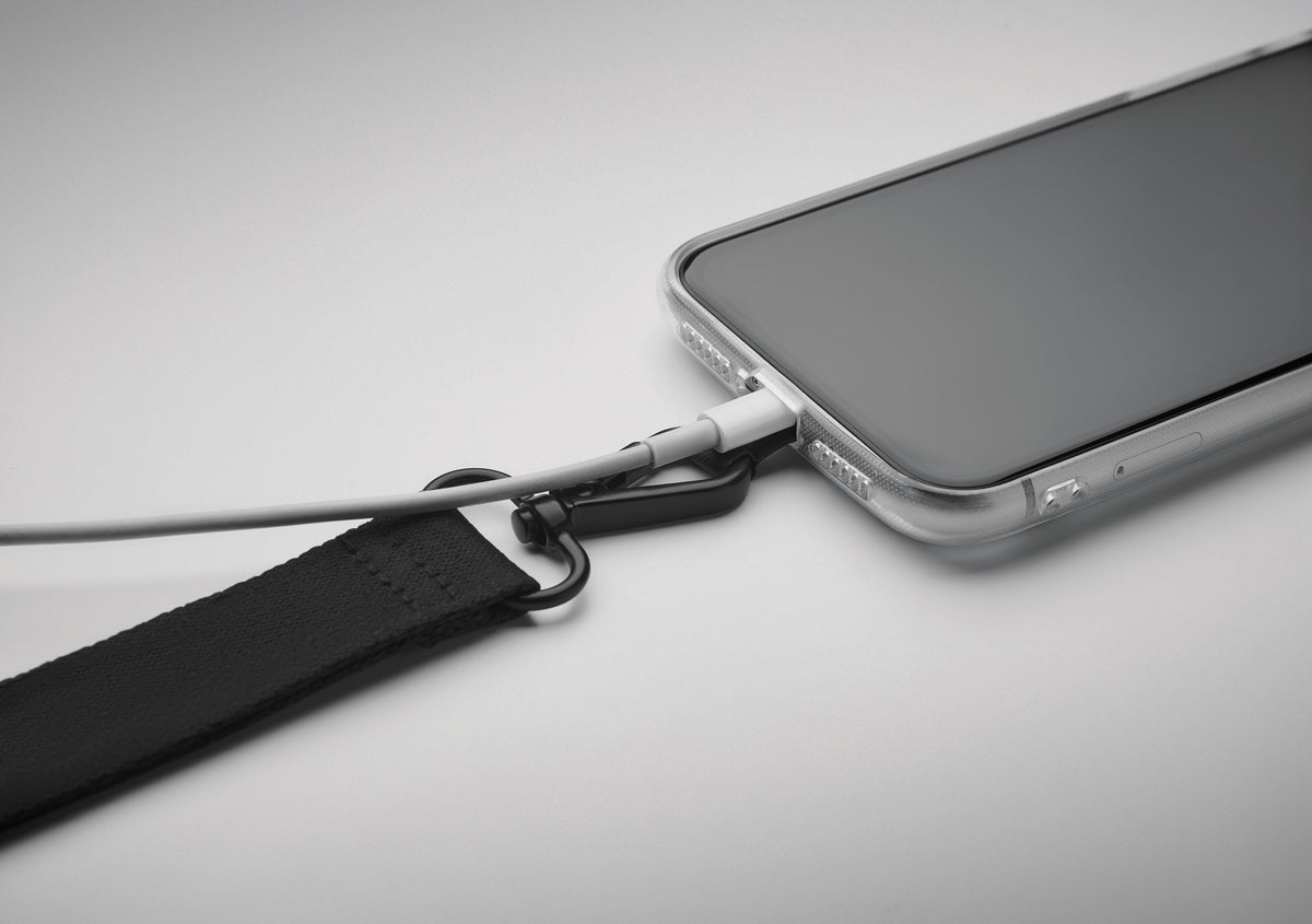 CELESTE – Polyester phone wrist strap – item picture 1