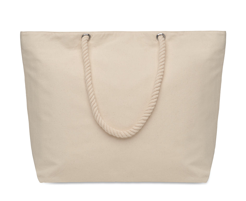 HEAVEN – Beach cooler bag in cotton – item picture open