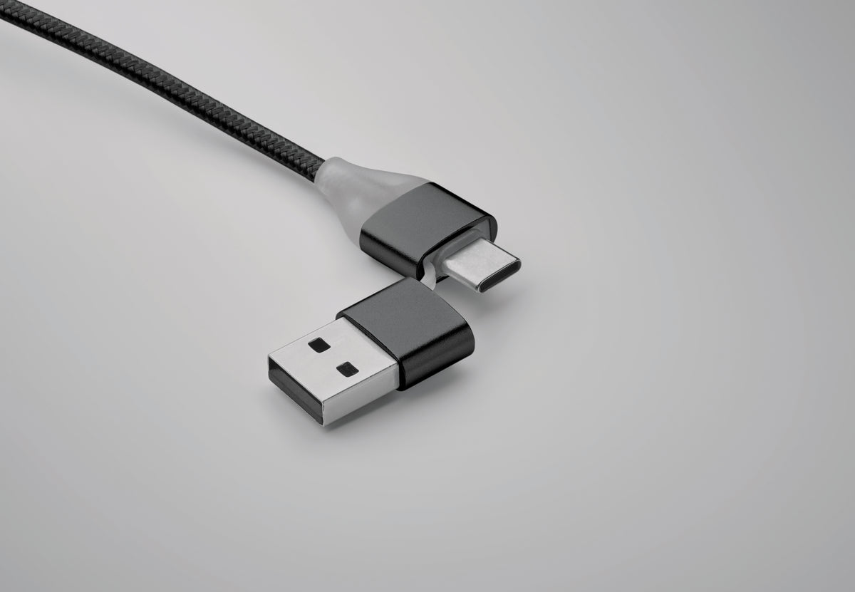 BLUE – 4 in 1 charging cable type C – item picture 3