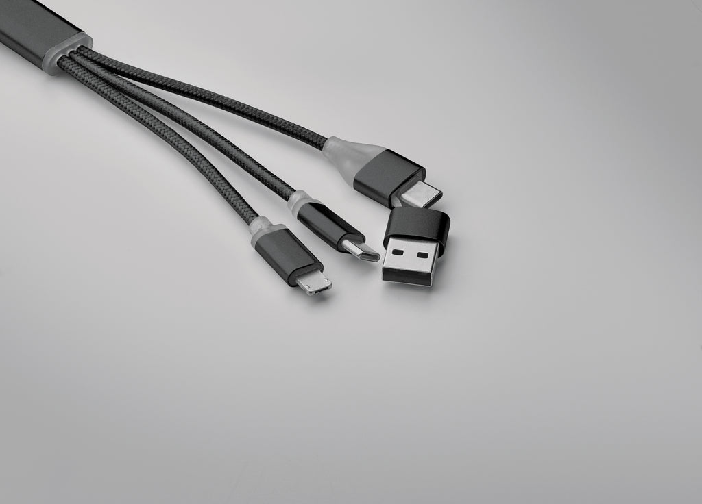 BLUE – 4 in 1 charging cable type C – item picture 4