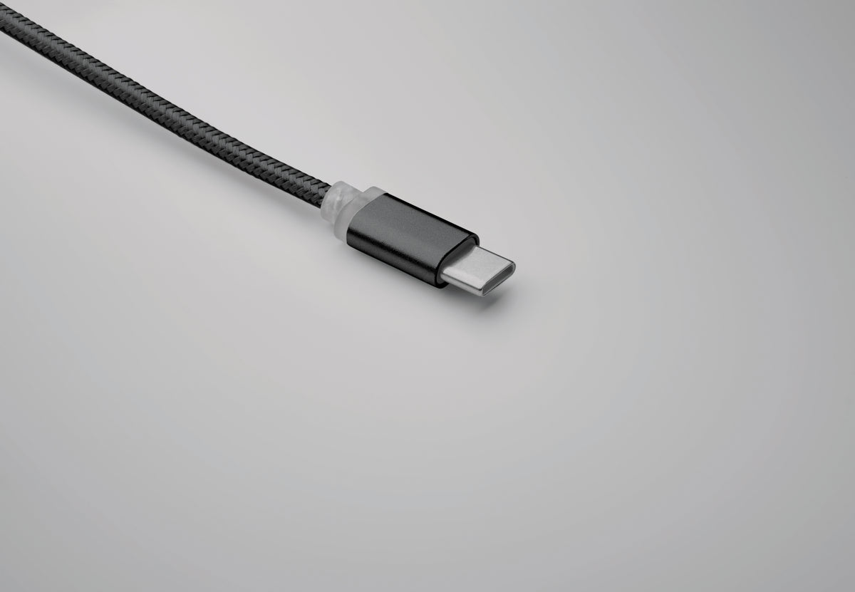 BLUE – 4 in 1 charging cable type C – item picture top