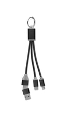 BLUE – 4 in 1 charging cable type C – Black