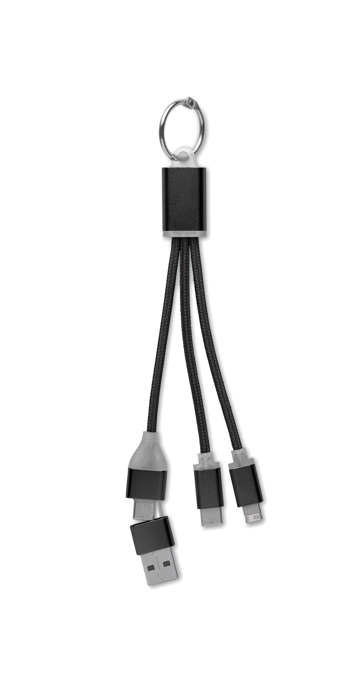 BLUE – 4 in 1 charging cable type C – Black