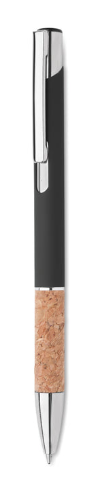 VERIA – Push button aluminium pen – Black