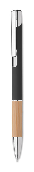 SPARTA – Push button aluminium pen – Black
