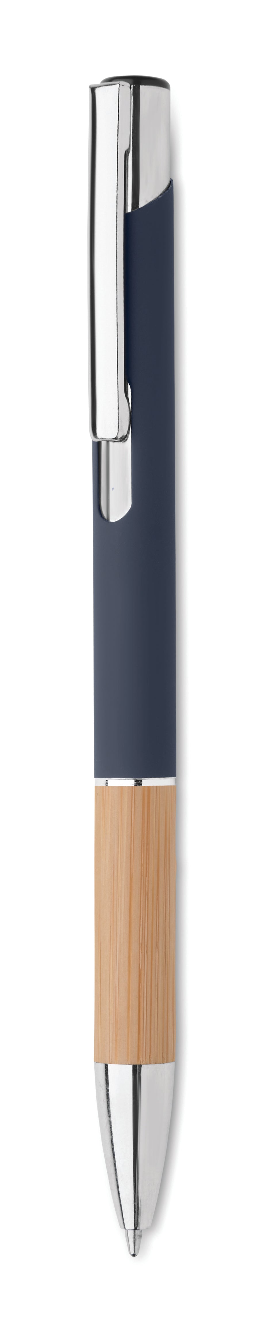 SPARTA – Push button aluminium pen – Blue