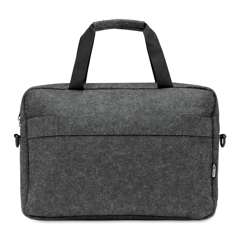 PLANA – 15 inch RPET felt laptop bag – item picture 2