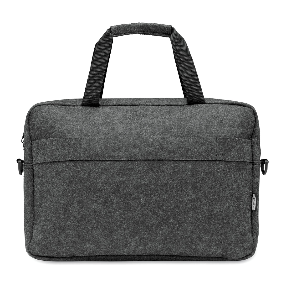 PLANA – 15 inch RPET felt laptop bag – item picture 2