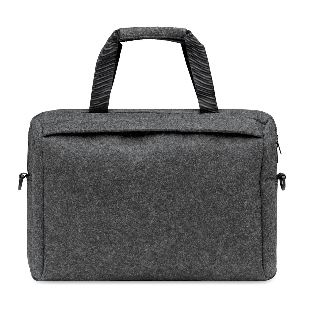 PLANA – 15 inch RPET felt laptop bag – item picture 3